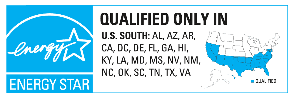 ENERGY STAR South only certification