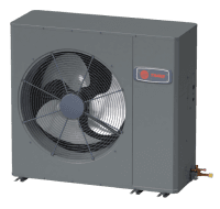A Trane XV19 low profile heat pump