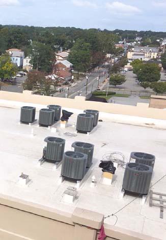 edison units on factory roof