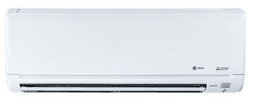 white ml series ductless heat pump