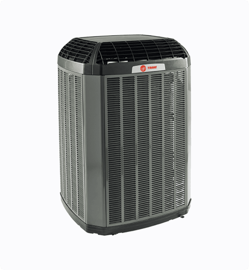 A Trane heat pump