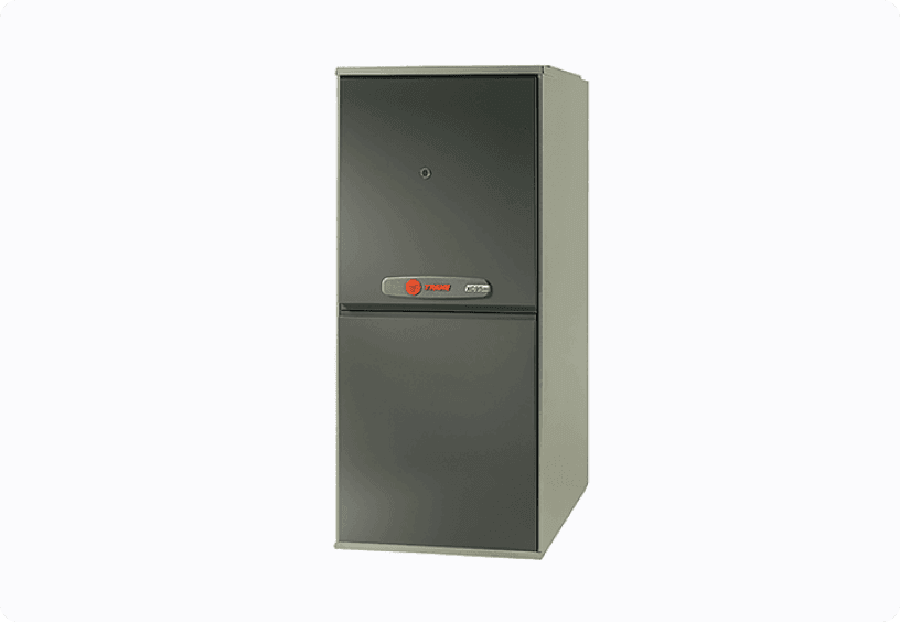 A Trane XC95m gas furnace.
