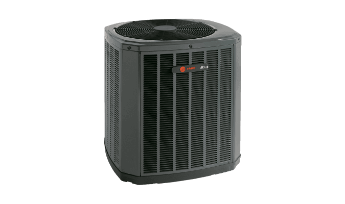 A Trane heat pump.