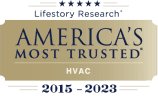 Trane is Lifestory Research America's Most Trusted HVAC, 2015 to 2023