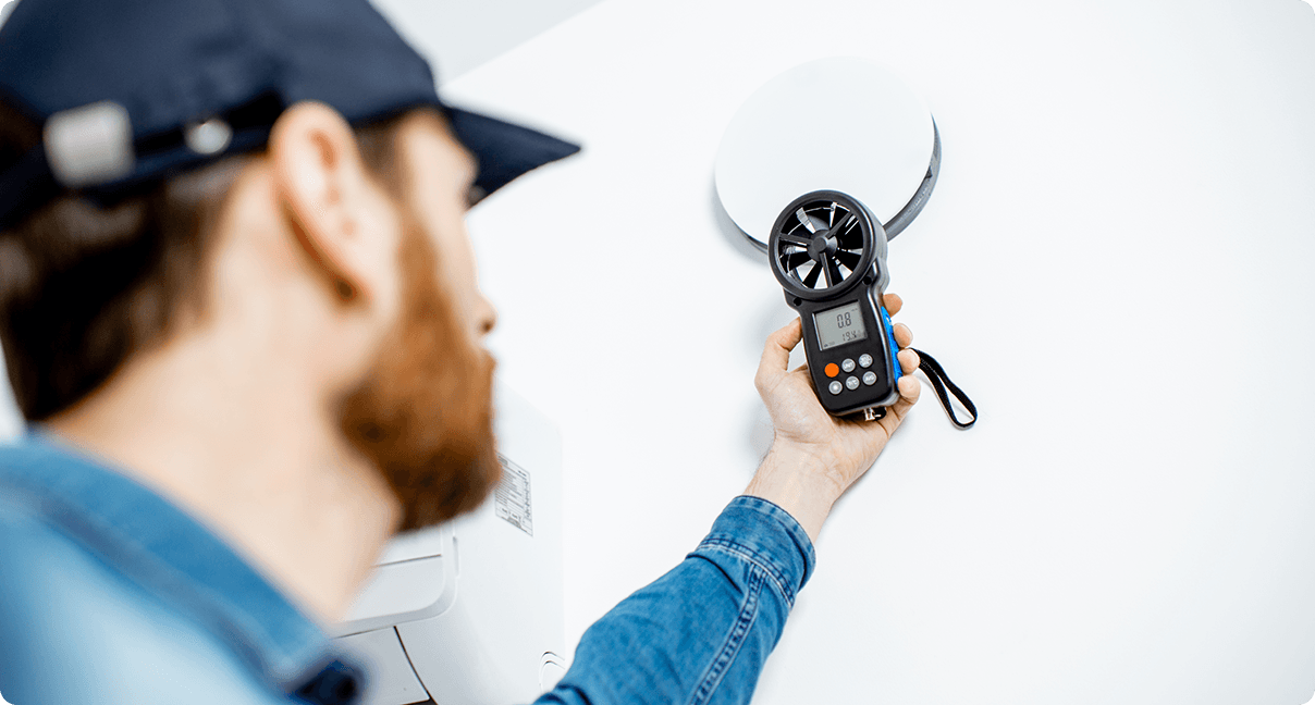 handyman checking of air ventilation 2023 11 27 05 07 39 utc