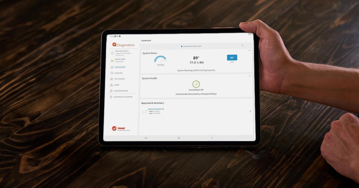 ipad trane diagnostics Social