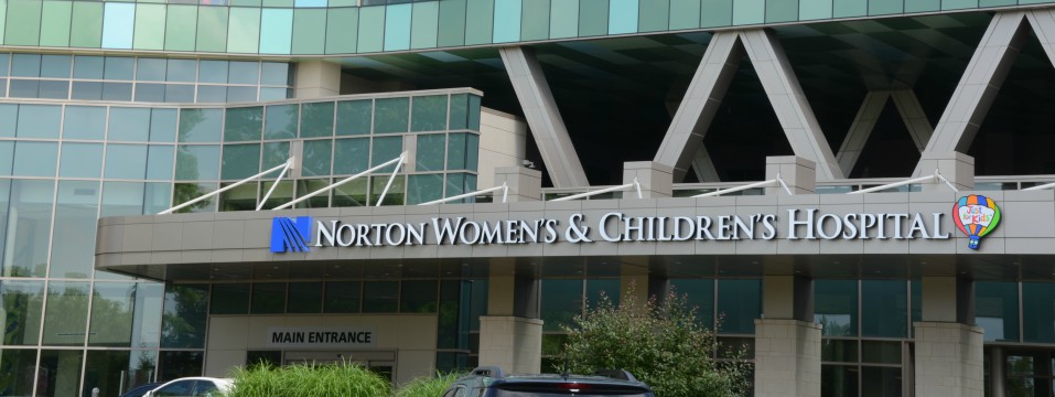 Entrance to Norton hospital