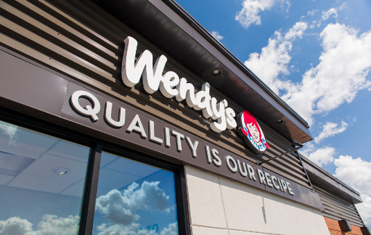 Columbus ohio commercial photographer tom dubanowich photographed the new Wendy's design store in Hiliard, 4245 Cemetery Rd.