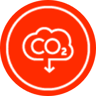 Carbon Reduction Icon