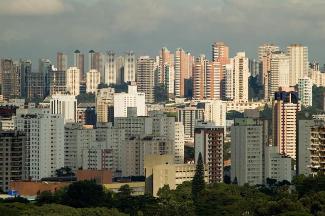 City Skyline with skyscrapers