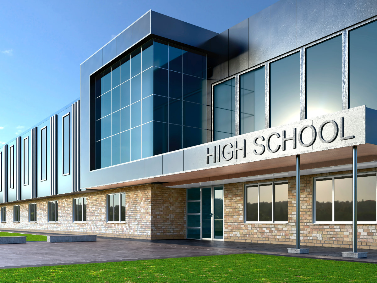 High School exterior