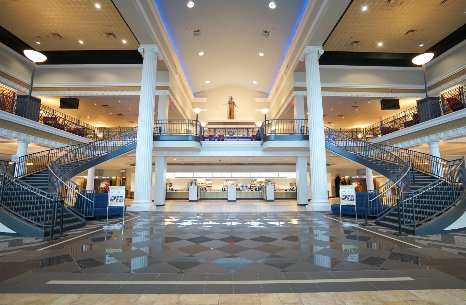 Santikos Theater interior entrance