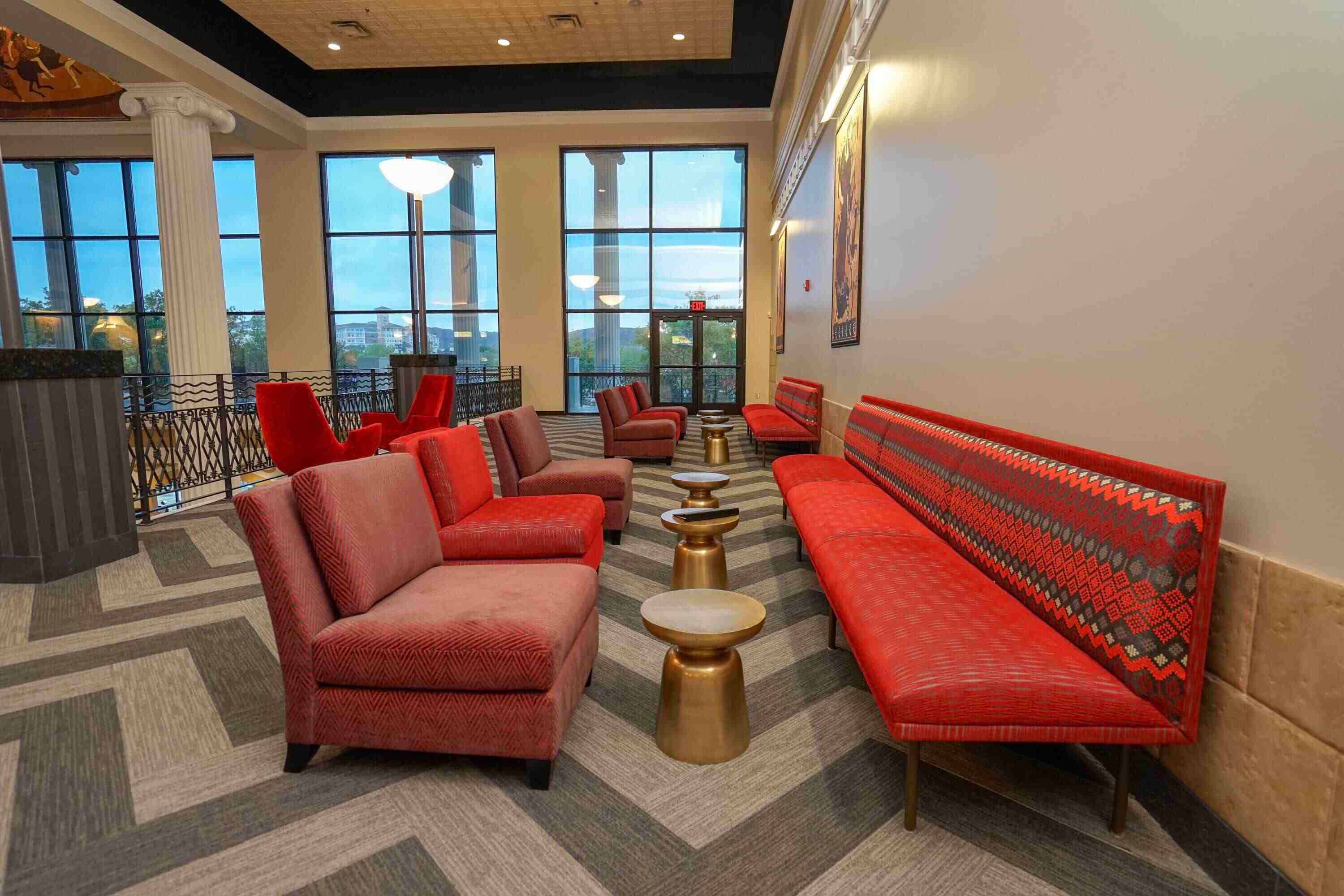 Santikos Theater lounge area