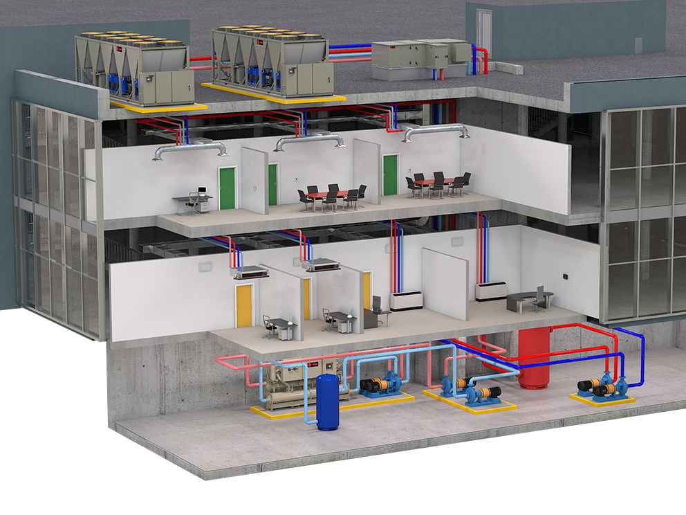 Comprehensive Chiller-Heater Systems