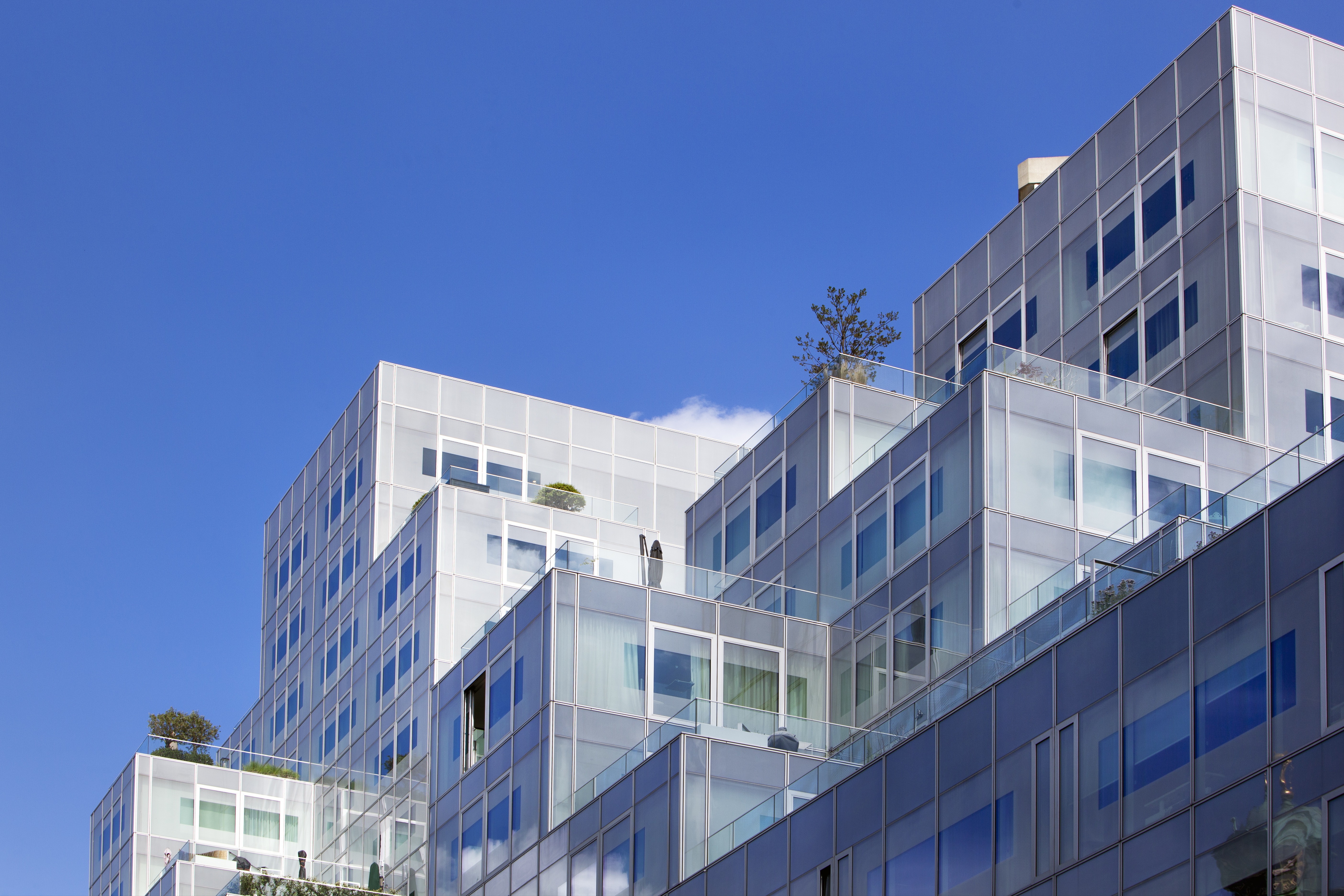 Modern apartments in the center of Rotterdam