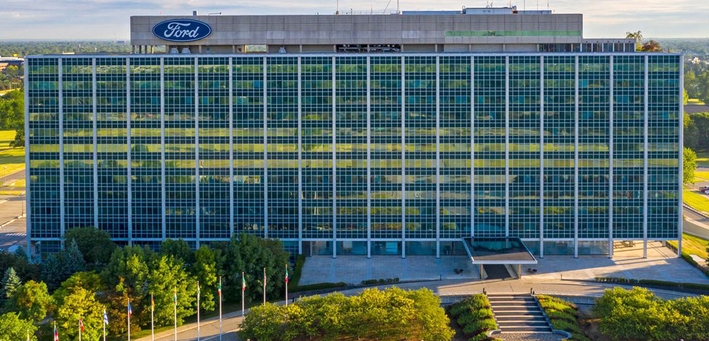 Exterior of Ford building