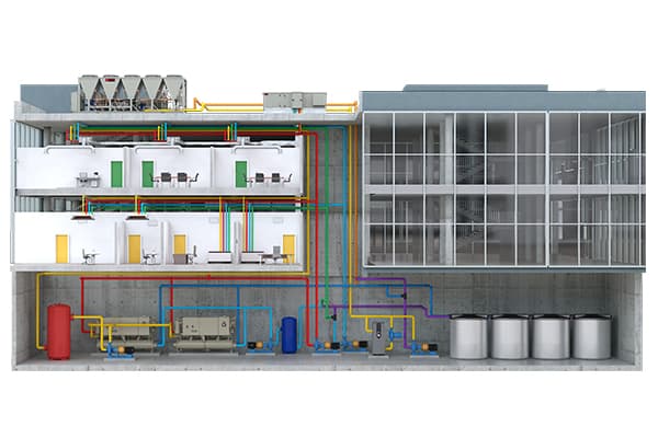 Thermal Battery™ Storage-Source Heat Pump System