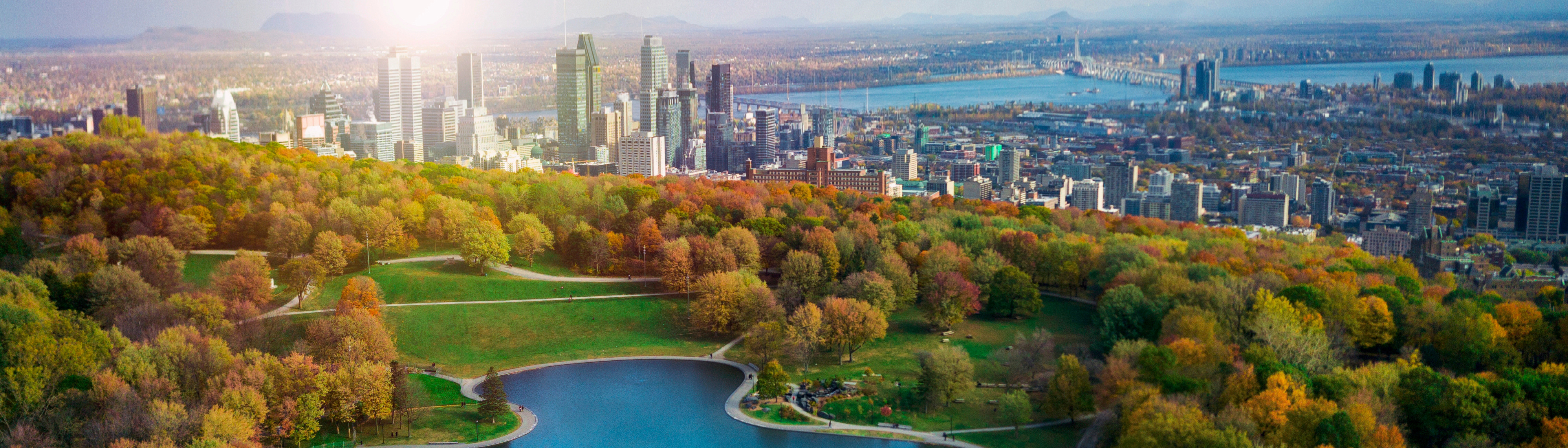 Montreal autumn season coulors