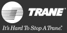 Hard to stop a Trane. Trane Logo